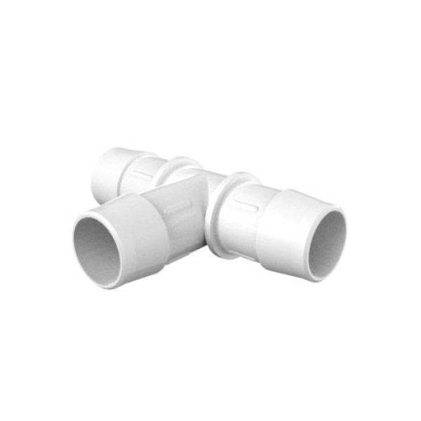 Foxx Life Sciences Eldon James Equal T Connector, 1" HB, Polypropylene (PP), 100/PK 12015-11-100