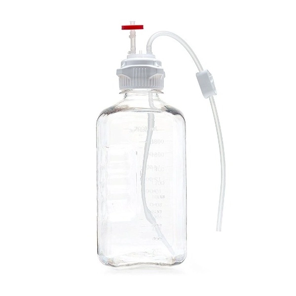 Foxx Life Sciences EZBio Single Use Media Bottle Assembly, 2,000 mL (2 L) PETG, 10/CS 437-0007-FLS