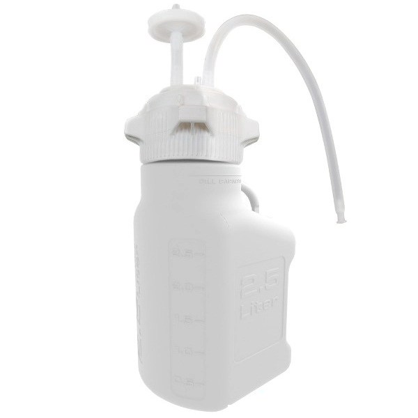 Foxx Life Sciences EZBio Single Use Carboy Assembly, 2.5 L (0.5 Gal) Sterilized, 1/EA 555-CB01-FLS