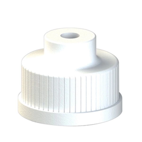 Ace Glass Gl45 Cap, 1/8in NPT Tap, PTFE 12703-21