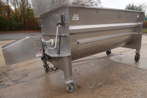 Blentech 125 Cu. Ft. Stainless Jacketed Ribbon Blender