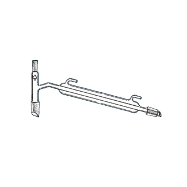 Ace Glass Distillation Head, 400mm Effective Condenser Length, 24/40 Bottom &amp; Sidearm 6608-20