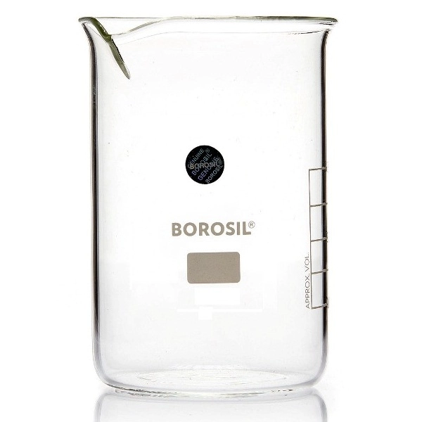 Foxx Life Sciences Borosil Tall-Form Beakers with Spouts - 50mL - CS/40 1060012