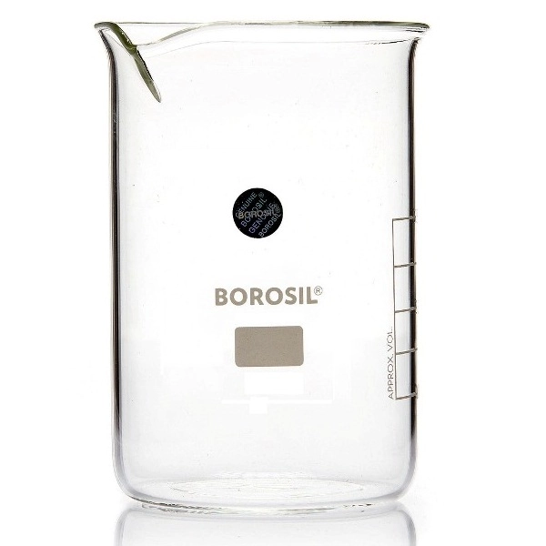 Foxx Life Sciences Borosil Tall-Form Beakers with Spouts -100mL - CS/40 1060D16