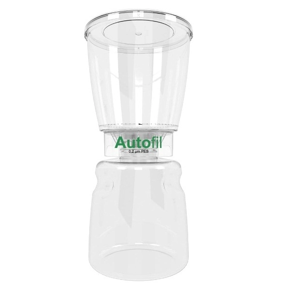Foxx Life Sciences Autofil Bottle Top Vacuum Filter Assembly 1L, .2μm PES, 12/Case 1103-RLS
