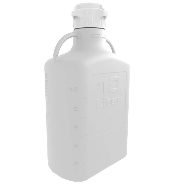 Foxx Life Sciences 10L (2.5 Gal) High Density Poly Ethylene (HDPE) Carboy with 83B Cap 152-2111-OEM