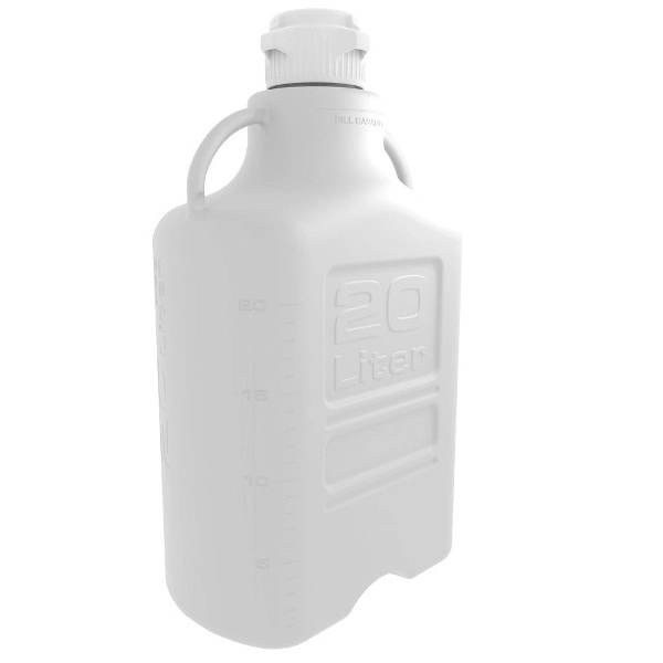 Foxx Life Sciences 20L (5 Gal) High Density Poly Ethylene (HDPE) Carboy with 120mm Cap 152-3121-OEM