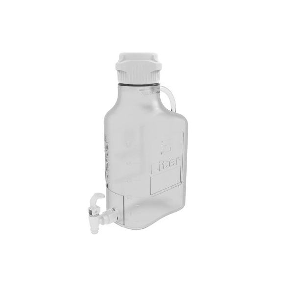 Foxx Life Sciences 5L (1 Gal) PETG Carboy with 83B Cap and Spigot 157-1211-OEM