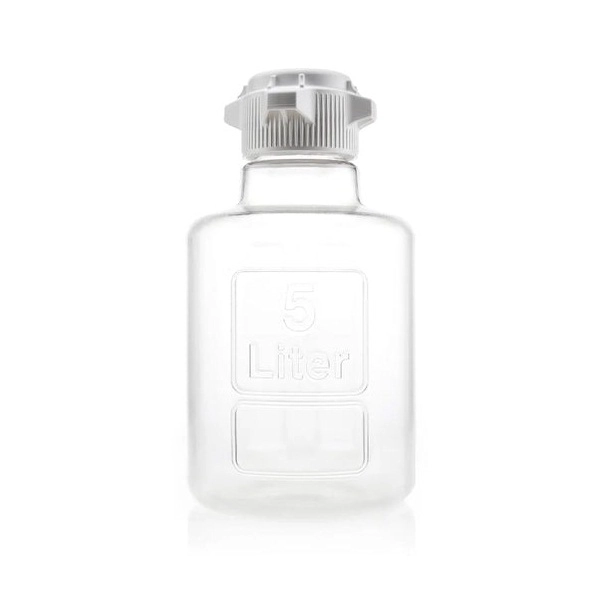 Foxx Life Sciences EZBio Titanium Round Carboy, (PC), 5 L, VersaCap 83B, Sterile, 1/CS 518-CF52-FLS