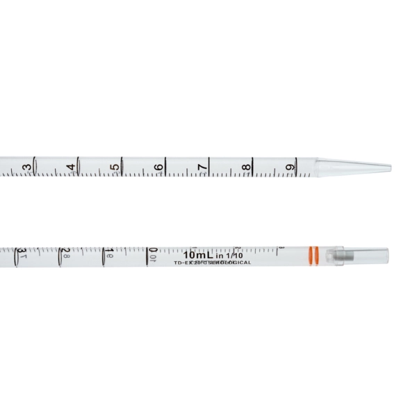 Celltreat 10mL Pipet, Individually Wrapped, Paper/Plastic, Bag, Sterile 200/Cs 229010B