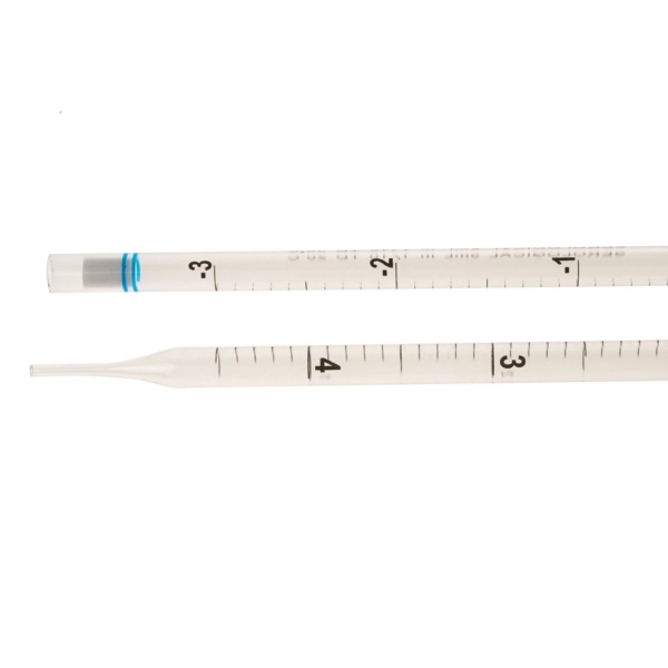 Celltreat 5mL Pipet, Individually Wrapped, Paper/Plastic, Carton, Sterile 200/Cs 229205