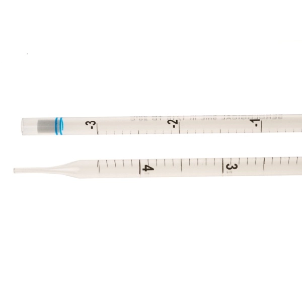 Celltreat 5mL Pipet, Individually Wrapped, Paper/Plastic, Bag, Sterile 200/Cs 229205B