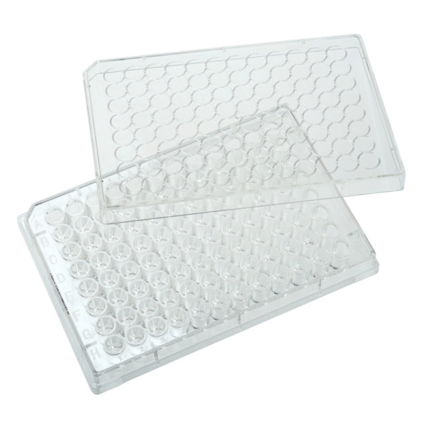 Celltreat 96 Well Non-treated Plate with Lid, Individual, Sterile 100/Cs 229596
