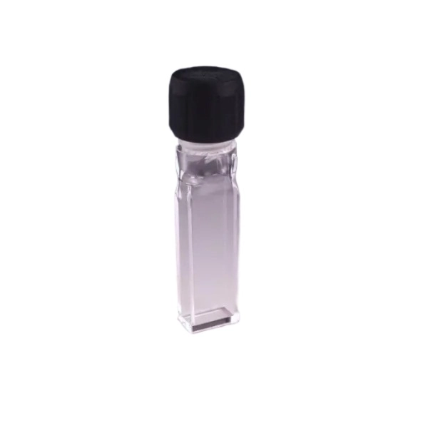 Spectrocell 5 mm Threaded Top Standard Fluorometer FUV Cells With PTFE Screw Cap RF-3005-T