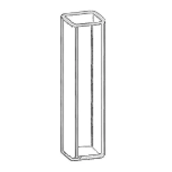 Spectrocell 10 mm Open Top Cryogenic Fluorometer FUV Cells with PTFE Lid XTF-3010