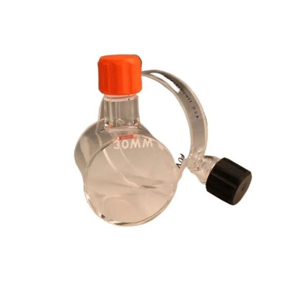 Spectrocell 10 mm Threaded Top Large Diameter Cylindrical FUV Cells with Screw Cap CM-3010-T