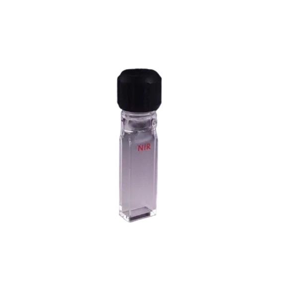 Spectrocell 10 mm Threaded Top Standard Fluorometer NIR Cells with PTFE Screw Cap RF-4010-T