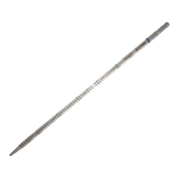 Bellco Serological Pipette, 5x.1mL Plain Top 18/Case 1212-05010