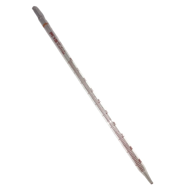 Bellco Serological Pipette, 10x.1mL Plain Top 18/Case 1212-10010