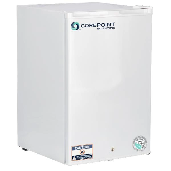 Corepoint Scientific 5 cu. ft. Solid Door Undercounter Freestanding Freezer PR041WWW-0