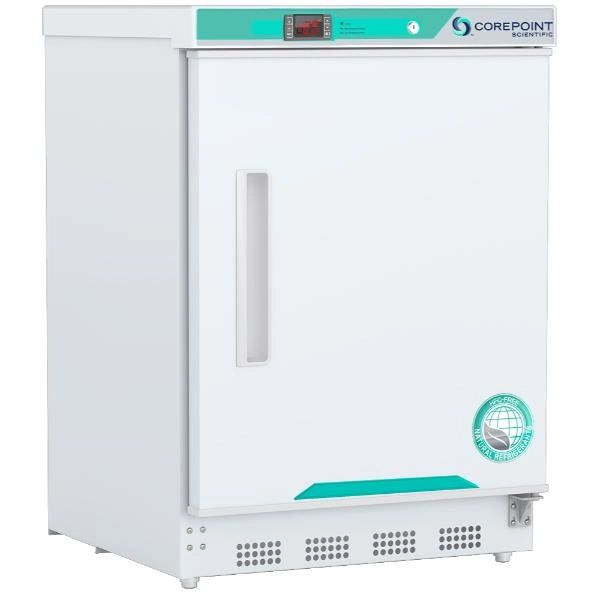 Corepoint Scientific 4.2 cu. ft. Solid Door Undercounter Built-in Auto Defrost Freezer PF051WWW-0A