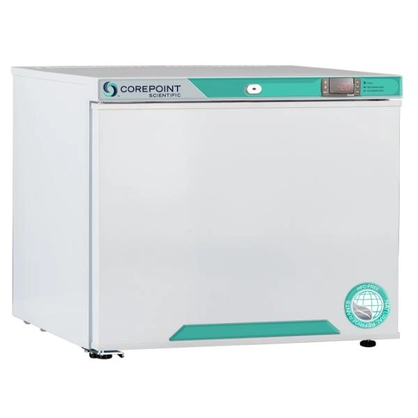 Corepoint Scientific 1.7 cu.ft. Left Hinged Solid Door Countertop Freestanding Freezer PF021WWWLH-0M
