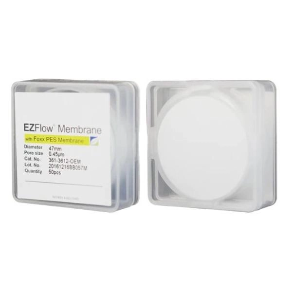 Bellco EZFlow Membrane Disc Filter, PES, 0.45µm, 47mm, Non-Sterile, 50/PK 4528-00505