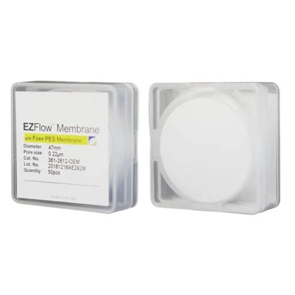 Bellco EZFlow Membrane Disc Filter, PES, 0.22µm, 47mm, Non-Sterile, 50/PK 4528-00501