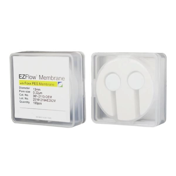 Bellco EZFlow Membrane Disc Filter, PES, 0.22µm, 13mm, Non-Sterile, 100/PK 4528-00499