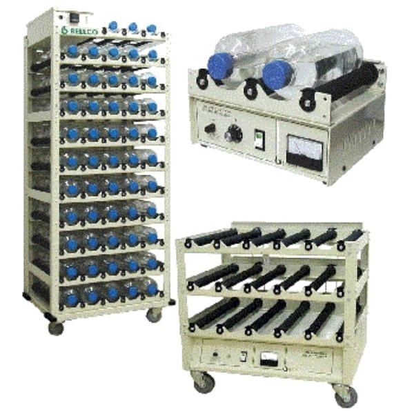 Bellco Modular Cell Production Roller Apparatus 25 Position Base &amp; 4 Deck 100V, 1/EA 7630-71016