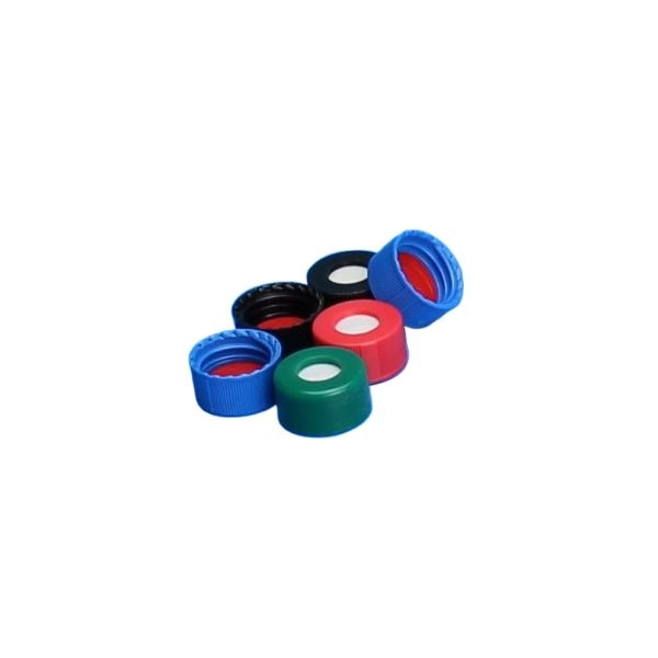 Bellco 9mm R.A.M. Ribbed Cap, Yellow, Bonded PTFE/Silicone Lined (Qty 1000) 2070-07643