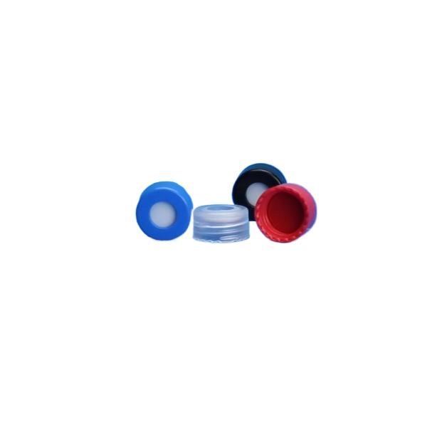 Bellco 9mm R.A.M. Smooth Cap, Royal Blue, Bonded PTFE/Silicone Lined (Qty 1000) 2070-07650