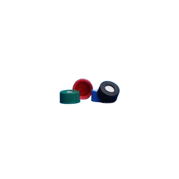 Bellco 9mm R.A.M. Ribbed Cap, Green, Bonded PTFE/Silicone with Slit Lined (Qty 1000) 2070-07690