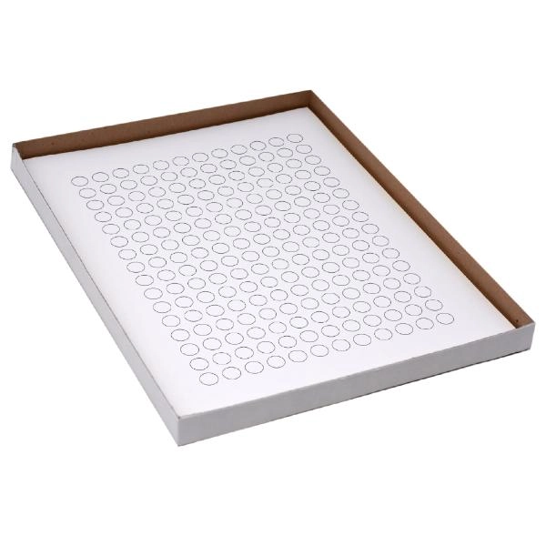 Globe Scientific Label Sheets, Cryo, 9.5mm Dots, for 0.5-1.5mL Tubes LCS-D95W