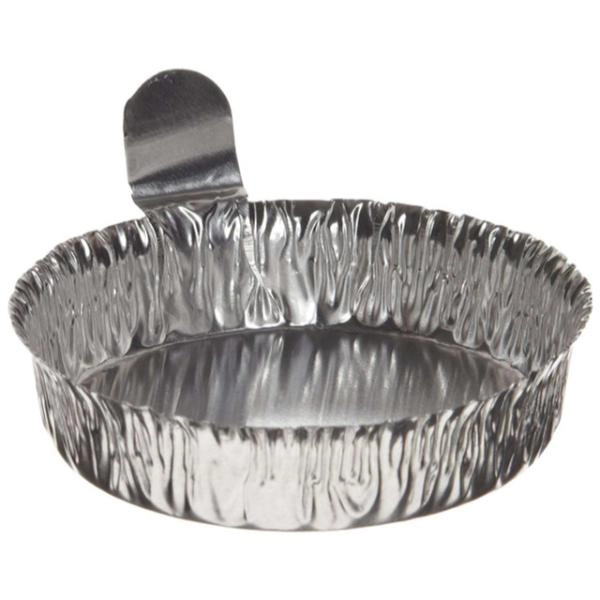 Heathrow 5ml Aluminum Weighing Boats Oil Free Pk/100 120932FR