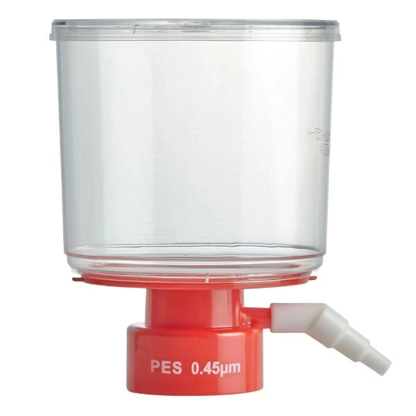 Globe Scientific Bottle Top Filter, 500mL, PES Membrane, 0.45μm Porosity Cs/24 VF-BT-PES-0500-45