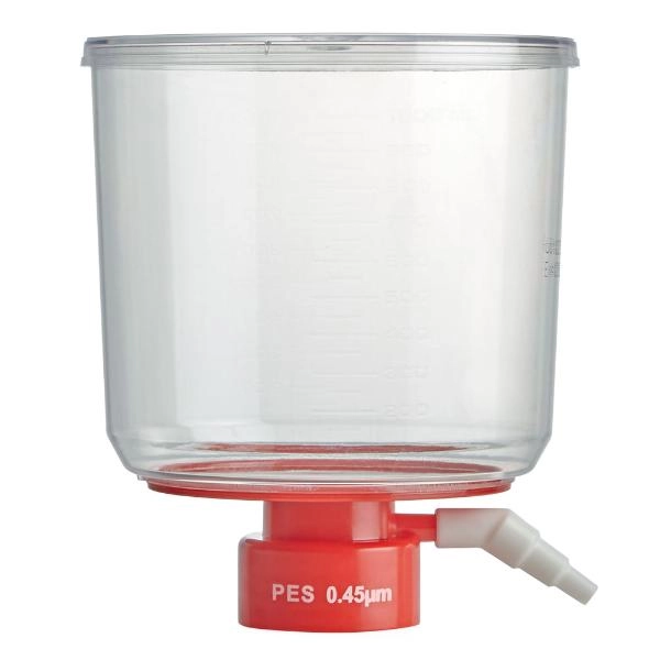 Globe Scientific Bottle Top Filter, 1000mL, PES Membrane, 0.45μm Porosity Cs/24 VF-BT-PES-1000-45