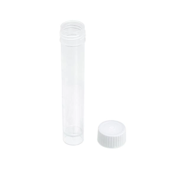 Dynarex Self-Standing Transport Tube With Screwcap, 10ml, 10/100/Cs 43103