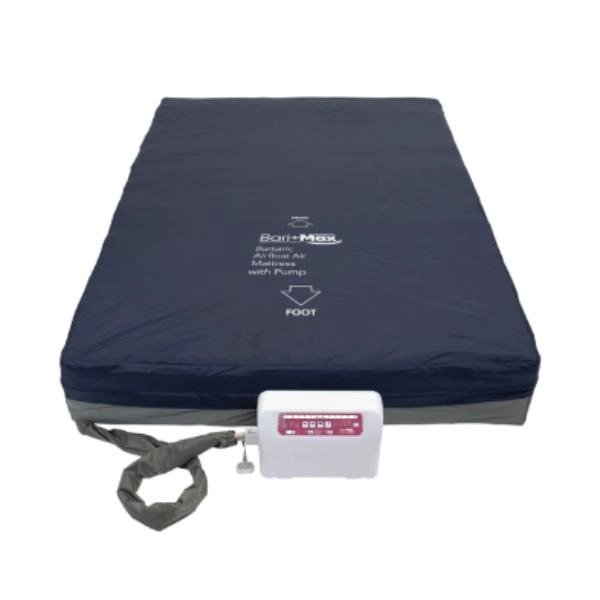 Dynarex Bariatric Plus Airfloat Air Mattress w/ Pump, 42" x 80", 1Pc/Cs 10445