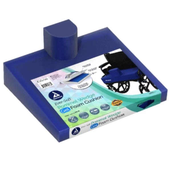 Dynarex Pommel Gel-Foam Wedge Cushion, 18" x 16" x 4" x 2", 1Pc/Bx 10680