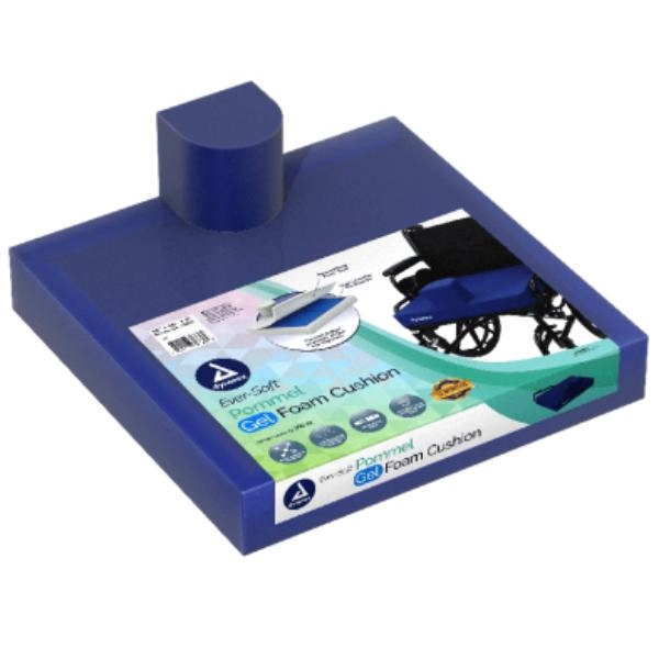 Dynarex Ever-Soft Pommel Gel-Foam Cushion, 18" x 16" x 3", 1Pc/Bx 10685