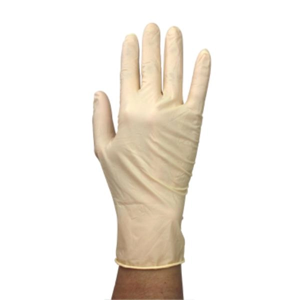 Dynarex Sterile Latex Exam Gloves, Small, Powder-Free, 8/50/cs 2451