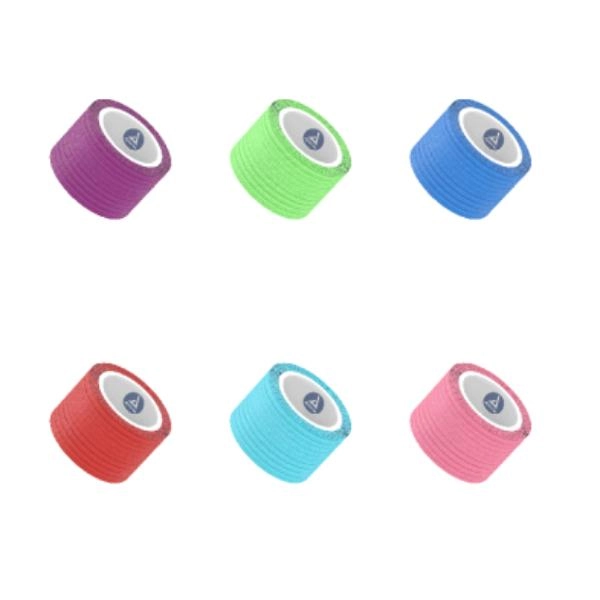 Dynarex Sensi Wrap, Self-Adherent - Latex Free, 1" x 5 yd Assorted, 30/cs 3215
