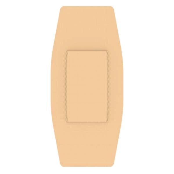 Dynarex Sheer Plastic Adhesive Bandages - Sterile, 2" x 4 1/2", 24/50/cs 3634