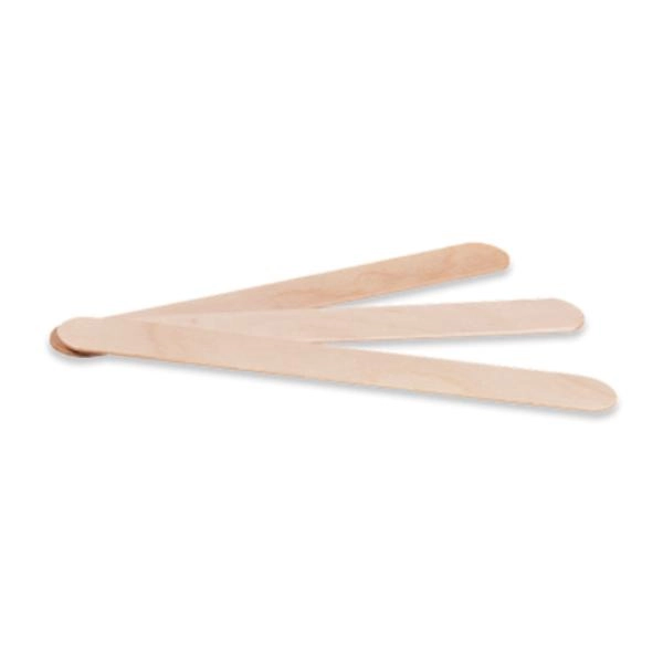 Dynarex Tongue Depressors Wood - Non-Sterile, 5 1/2", Junior, 10/500/cs 4311