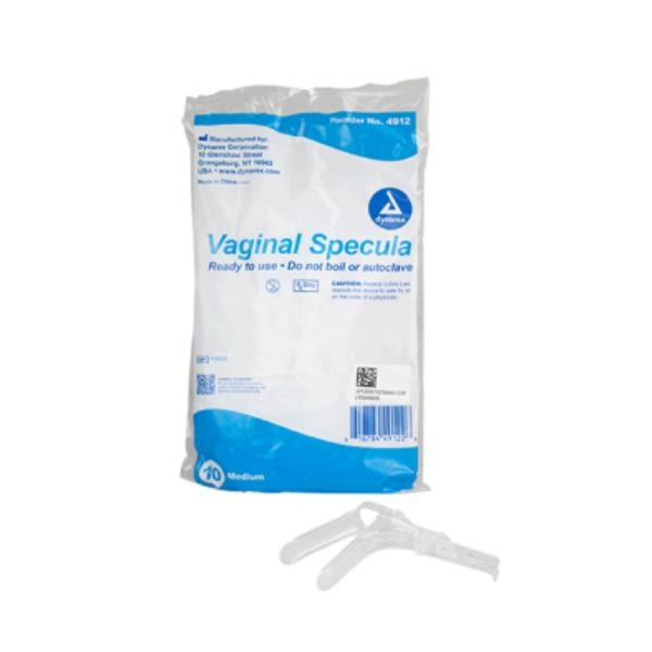 Dynarex Vaginal Speculum Disposable, Medium, 10/10/cs 4912