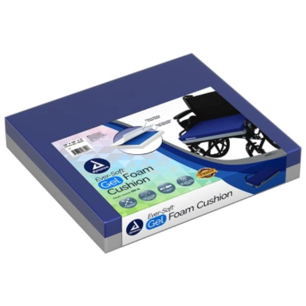 Dynarex Ever-Soft Gel Foam Cushion, 18" x 18" x 3", 1Pc/Bx 10632