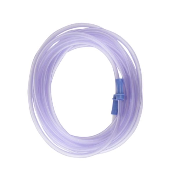 Dynarex Suction Connecting Tubing w/ Male Connector, Non-Conductive,, 3/16" x 20' Tube, 20/cs 32107
