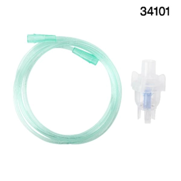 Dynarex Small Volume Nebulizer 6cc Cup w/ 7' (2.1 m) Tubing, Standar, 50/cs 34101