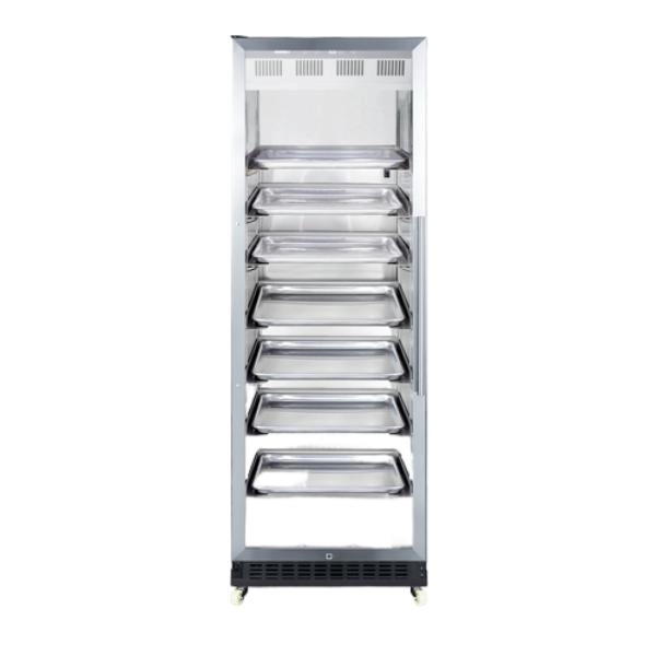 Accucold 24" Wide Mini Reach-In Beverage Center with Dolly SCR1401LHRI